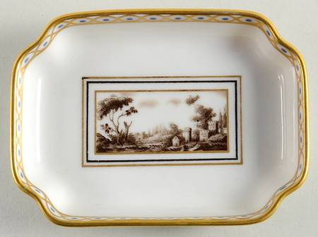 Fiesole (Italian Scene) Silver Tray
