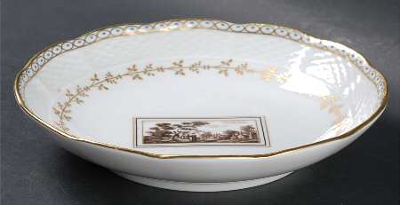 Fiesole (Italian Scene) Coupe Soup Bowl