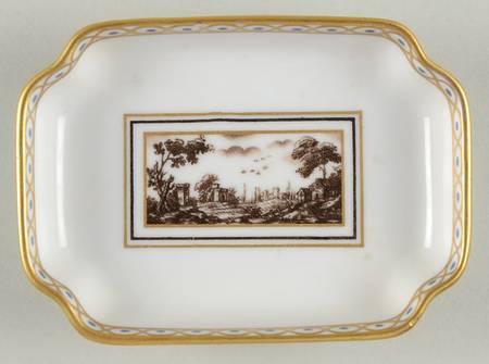 Fiesole (Italian Scene) Silver Tray