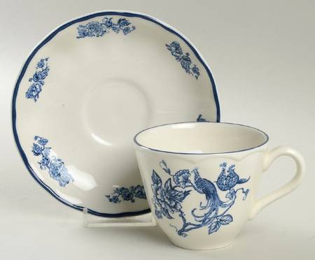 GRI125 Flat Cup & Saucer Set