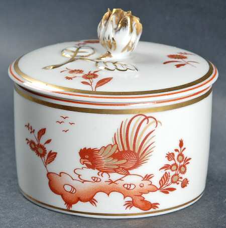 Siena Rust (smooth, Rim) Trinket Box with Lid