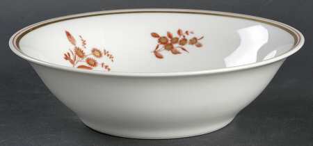 Siena Rust (smooth, Rim) Coupe Cereal Bowl