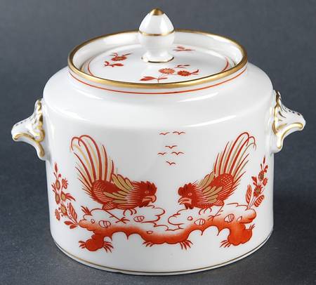 Siena Rust (smooth, Rim) Sugar Bowl & Lid