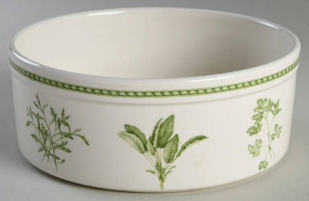 Fresh Herbs 8" Round Baker