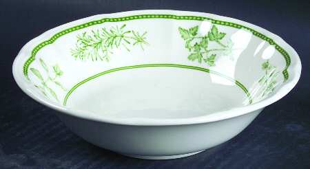 Fresh Herbs Fruit/Dessert (Sauce) Bowl
