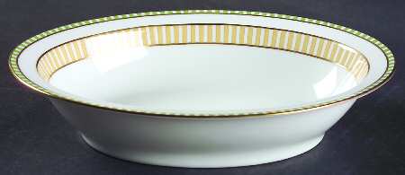 Delhi 10" Oval Vegetable Bowl