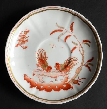 Siena Rust (Scalloped, Antico Doccia) Saucer