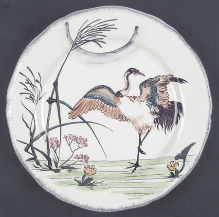 Les Grands Oiseaux Dinner Plate