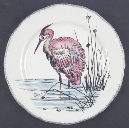 Les Grands Oiseaux Dinner Plate