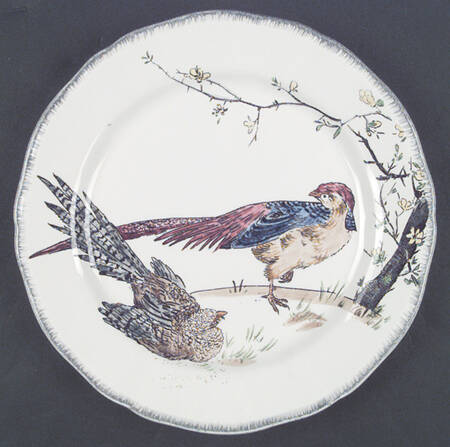 Les Grands Oiseaux Dinner Plate