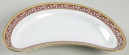 Venice Crescent Salad Plate