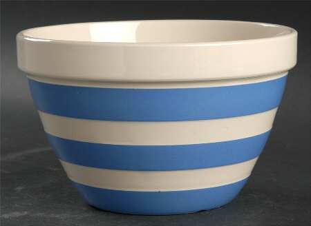 Cornish Blue Cream Cornishware 6" Pudding Bowl