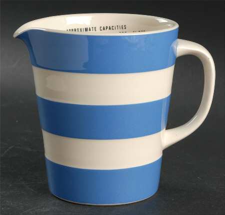 Cornish Blue Cream Cornishware Jug
