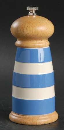 Cornish Blue Cream Cornishware Salt Mill