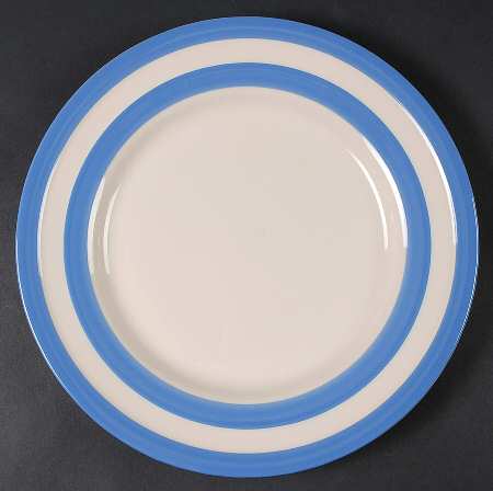 Cornish Blue Cream Cornishware Service Plate (Charger)