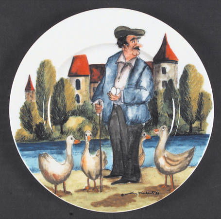 Perigord Salad Plate