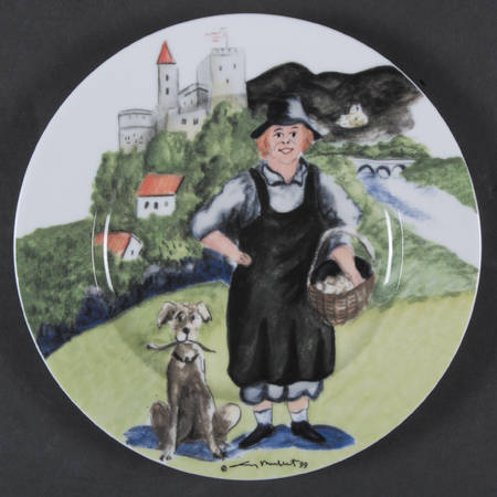 Perigord Salad Plate