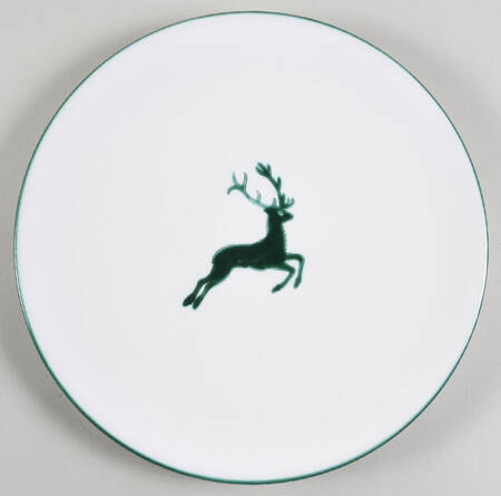 Wild Stag Green (Coupe) Dinner Plate