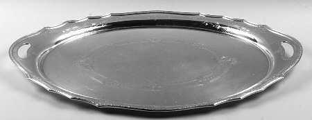 A11661 (Sterling, Hollowware) Large Waiter Tray