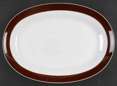 GIN85 14" Oval Serving Platter