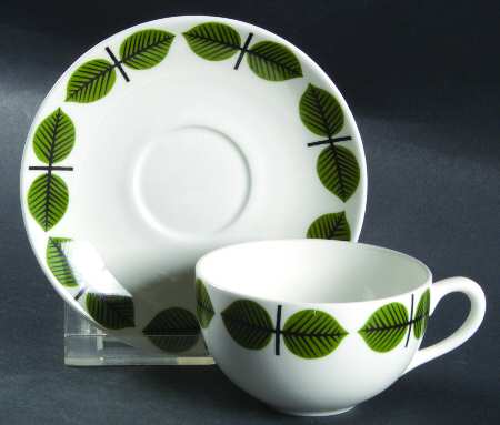 Bersa Flat Demitasse Cup & Saucer Set
