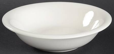 Color Trend White Coupe Soup Bowl