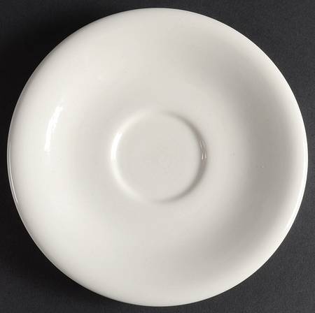 Color Trend White Saucer
