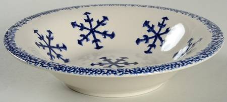 Snow Flake Coupe Soup Bowl