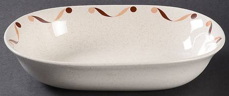 Neptune 9" Oval Vegetable Bowl