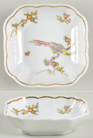 Old Milan 4" Square Dish