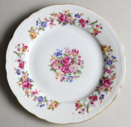 Bouquet Bread & Butter Plate