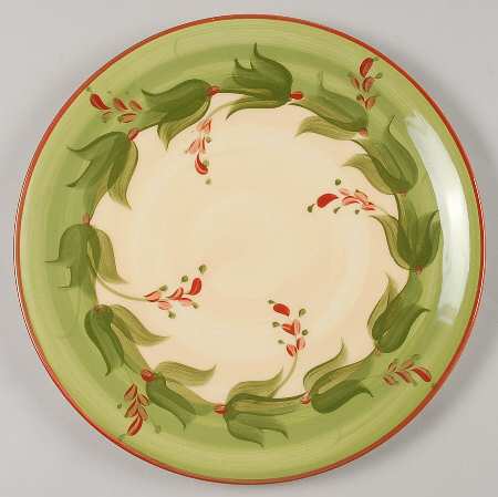 Laurel Leaf Large Dinner Plate