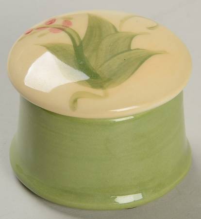 Laurel Leaf Ring Box & Lid