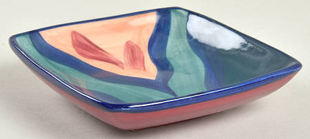 Red Azalea Individual Dip Dish