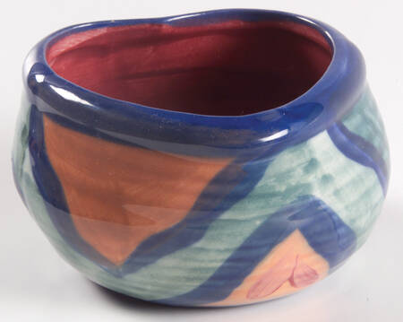 Red Azalea 3" Heart Shaped Bowl