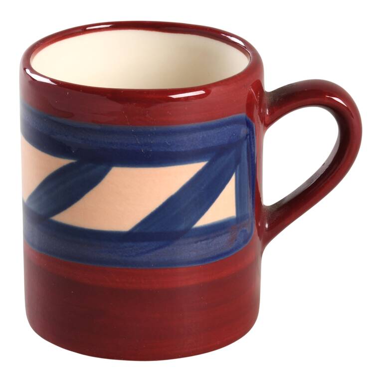Red Azalea Flat Demitasse Cup