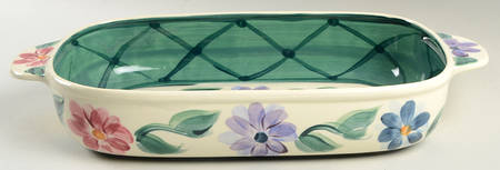 Daisy Chain 16" Rectangular Baker