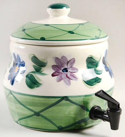 Daisy Chain China Beverage Server & Lid