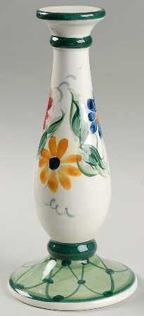 Daisy Chain 8" Tall Candlestick