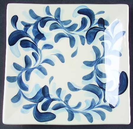 Lace Square Salad Plate