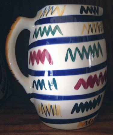 Zig Zag Pitcher