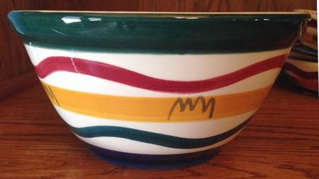 Zig Zag 9" Mixing Bowl