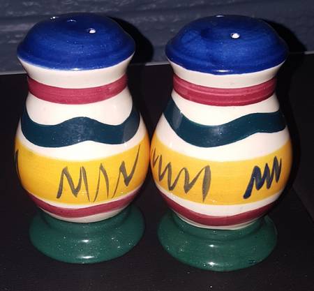 Zig Zag Salt & Pepper Set