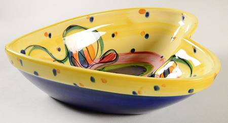 Glory 9" Heart Shaped Bowl