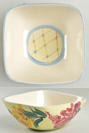Garden View 7" Square Bowl