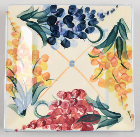 Garden View Square Salad Plate