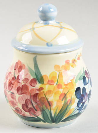 Garden View Sugar Bowl & Lid