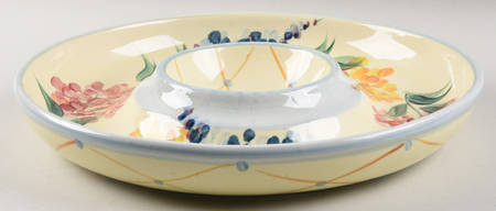 Garden View 1 Piece Chip & Dip
