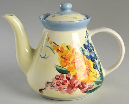 Garden View Teapot & Lid