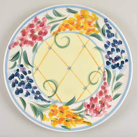 Garden View 14" Chop Plate (Round Platter)
